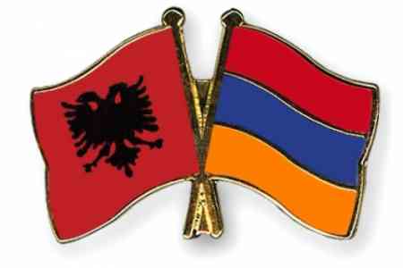 Armenia expressed support for Albanian chairmanship in OSCE