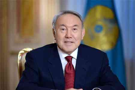 Армен Саркисян и Никол Пашинян поздравили Нурсултана Назарбаева с днем рождения