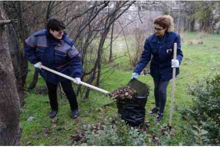 More than 100 employees of the ARMENAL plant took part in the  republic-wide clean-up