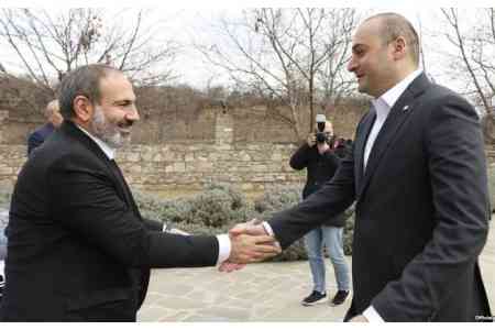 Armenian and Georgian Prime Ministers held an informal meeting in  Tavush region