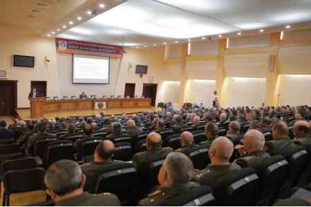 Davit Tonoyan told leadership of Armenian Armed Forces about   challenges facing Armenia and Artsakh