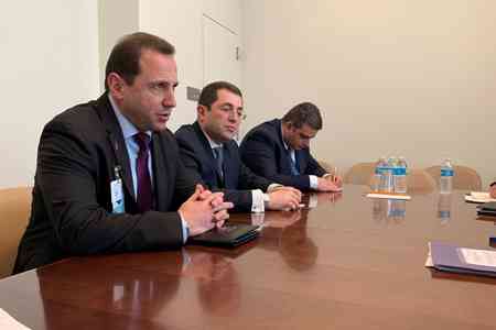 Давид Тоноян в США: Республика Армения расширяет свою вовлеченность в миротворческих миссиях ООН