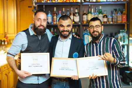 Legendary Armenian Brandy ARARAT and Armenian Bartenders’ Association present the results of  ARARAT Craft & Twist  competition