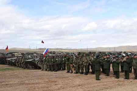 Армянские и российские военные на полигоне Баграмян нейтрализовали диверсантов условного противника