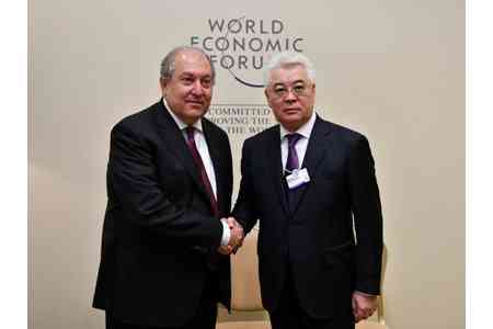 Президент Армении и глава МИД Казахстана обсудили перспективы двустороннего сотрудничества