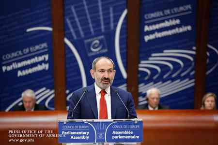 Pashinyan in PACE: After the velvet revolution, we managed to  eradicate systemic corruption, eliminate monopolies, create equality  for all citizens before the law