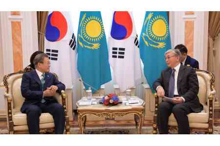 Строительство БАКАД, ядерное разоружение: главы РК и Кореи приняли совместное заявление