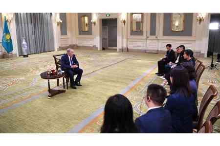 Хочешь стать богатым, построй дороги, сказал Елбасы, выступая на форуме «Один пояс, один путь» в Китае