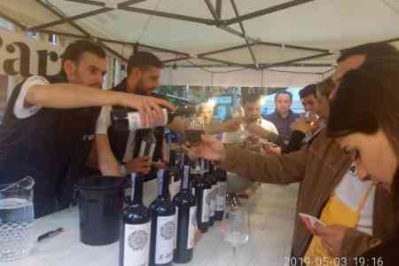 В Ереване стартовал ежегодный фестиваль вина Yerevan Vine Days