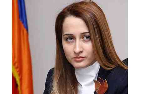Анжела Кждрян назначена пресс-секретарем министра образования и науки Армении
