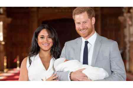 Принц Гарри и Меган Маркл впервые показали новорожденного сына