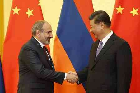 Pashinyan at a meeting with Xi Jinping: Relations with China are  among the priorities of Armenia`s foreign policy