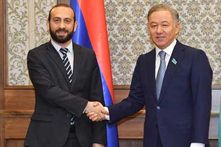 Ararat Mirzoyan and Nurlan Nigmatulin in Bishkek confirmed mutual  interest in building up comprehensive cooperation