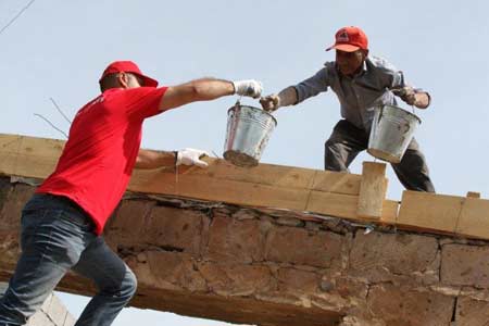 Ընթացիկ տարվա շինարարական աշխատանքերի մեկնարկը տրվել է Փարպի գյուղից