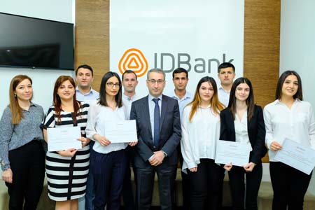 IDBank signed employment contracts with the participants of  the project "Build a Career with IDBank"