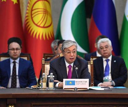ШОС является одним из самых эффективных, авторитетных международных объединений- выступление Токаева на саммите в Бишкеке