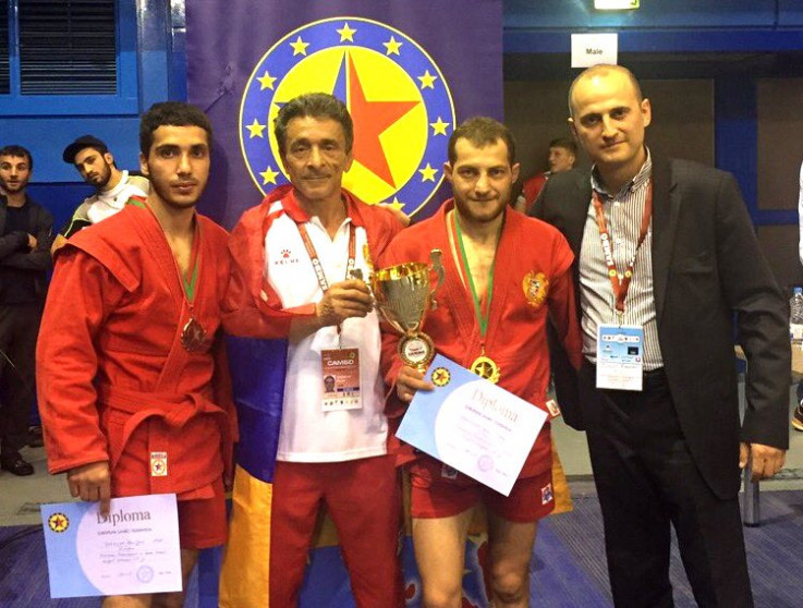 Триумф армянских самбистов на Европейских играх в Минске