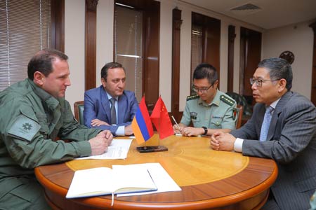 У Китая новый военный атташе в Армении