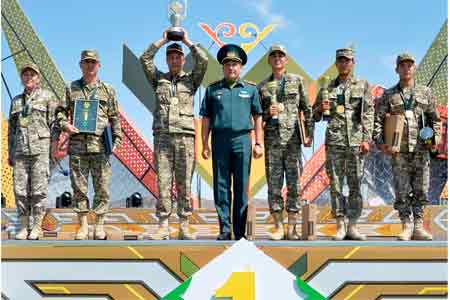 Победой казахстанских военных завершились на полигоне «Отар» армейские международные игры «АрМИ-2019»