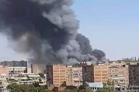 В Ереване горит торговый центр «Малатия Молл», есть пострадавшие