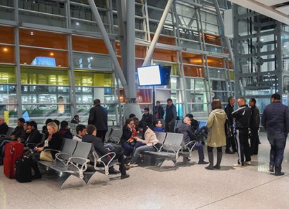 В аэропорту <Звартноц> эвакуированы пассажиры рейса Ереван-Москва из-за пассажира, сообщившего о бомбе в его сумке