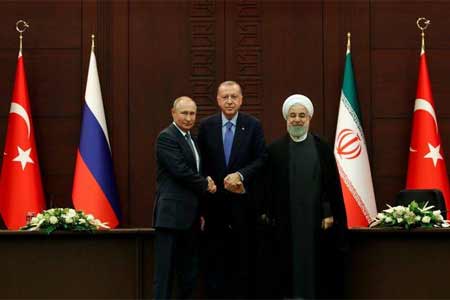 РФ, Турция и Иран договорились защищать мирное население и своих военных в Сирии