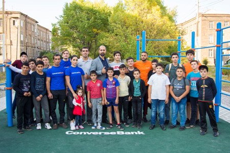 Converse Bank has another “Sport” surprise for Gyumri population