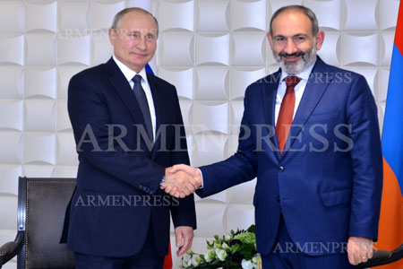 Пашинян после беседы с Путиным: Армяно-российские отношения развиваются в надежном положительном русле
