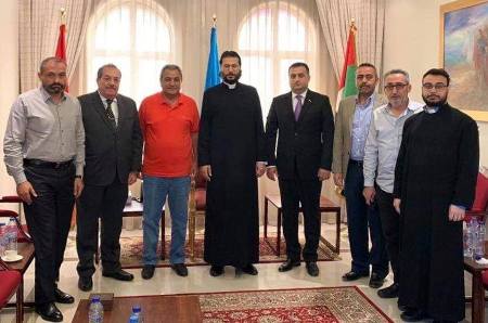 Համահայկական խաղերի համաշխարհային կոմիտեի նախագահը հանդիպումել է Ղազախստանի հայ համայքի ներկայացուցիչների հետ