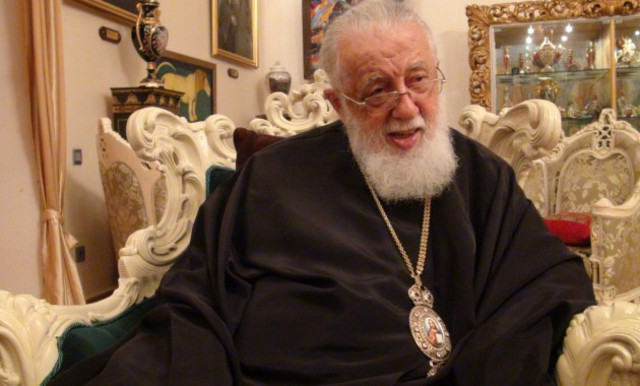 Патриарх всея Грузии бьет тревогу в связи с ситуацией, сложившейся вокруг монастырского комплекса Давид Гареджи
