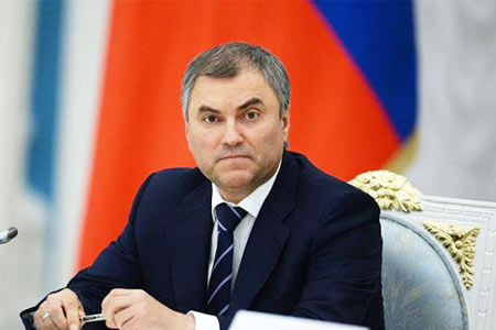Vyacheslav Volodin re-elected as  the chairman of the CSTO  Parliamentary Assembly