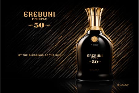 Yerevan Brandy Company presents a new Peak of Mastery  Erebuni 50 – new ultra-premium brandy of ARARAT range