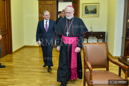 Высокий представитель Святого престола почтил память жертв Геноцида армян