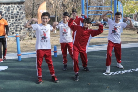 Converse Bank Finished Its Large-Scale Program for Promotion of Healthy Lifestyle with opening of Sports Ground in Nor Hachn