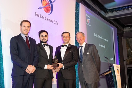 Ameriabank Named Bank of the Year 2019 in Armenia