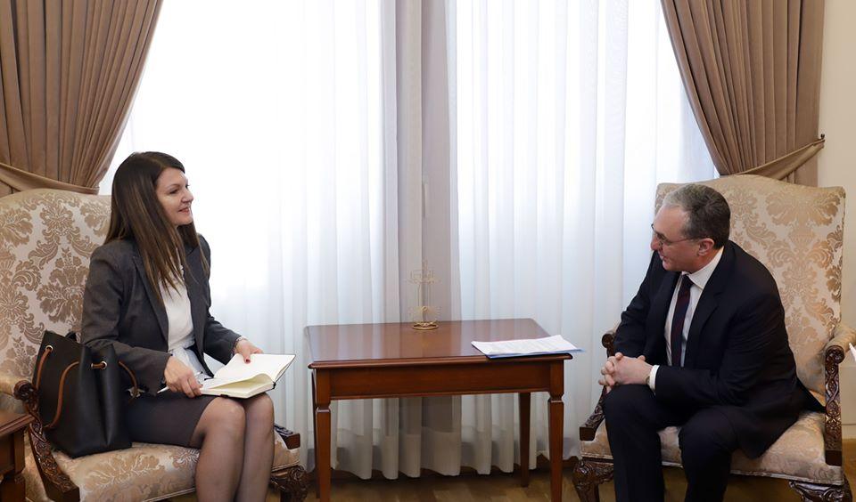 Serbia appointed the first charge d`affaires of the embassy in  Yerevan 