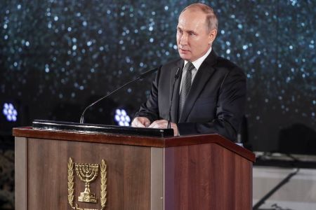 Путин: Россия и Израиль должны прививать детям благодарность тем, кто спас мир от нацизма