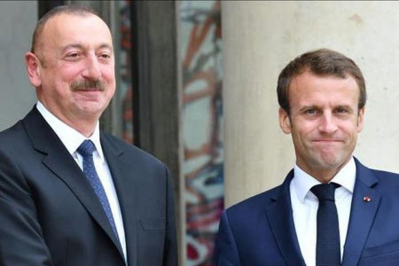 French president urges Azerbaijani counterpart to guarantee Karabakh  population`s security 