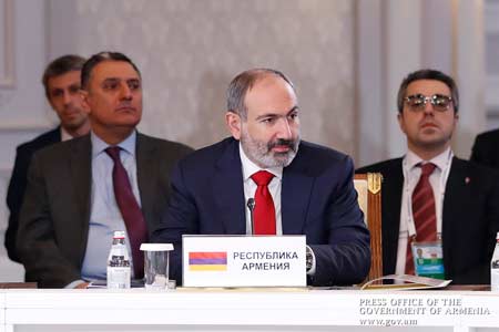 Пашинян: Армения выражает поддержку приоритетам председательства Беларуси в ЕАЭС