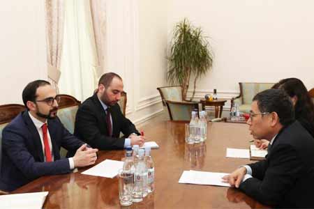 Вице-премьер: Армения высоко оценивает эффективные шаги, предпринятые Китаем в борьбе с коронавирусом