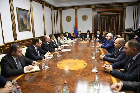 Иван Телегин принял участие на встрече руководителей банков Армении с Президентом РА Арменом Саркисяном 