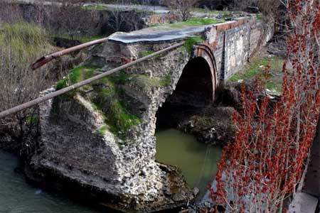 Having a centuries-old history, "Red Bridge" in Yerevan will be  restored