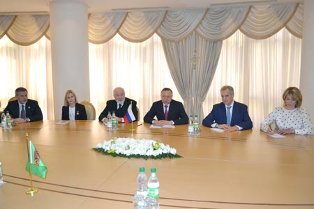 Visit of the Governor of Saint-Petersburg to Ashgabat