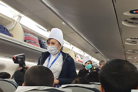 Очередная группа граждан Армении вылетела чартерным рейсом из Рима в Ереван