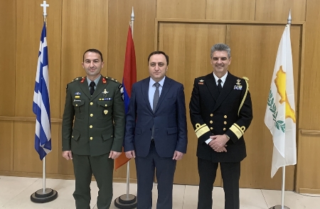 Armenia, Greece, and Cyprus sign tripartite Defense Action Plan for  2020