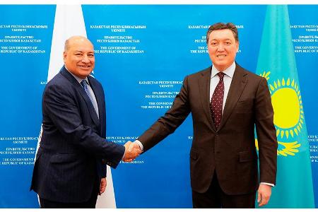 Премьер-Министр обсудил с президентом ЕБРР реализацию совместных проектов в Казахстане  