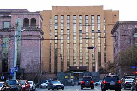 Посольство России требует от властей Армении пресекать ложные обвинения в российский адрес со стороны определенных кругов