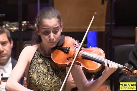 Скрипачка из Армении признана победителем XVI Международного музыкального конкурса им. Хачатуряна