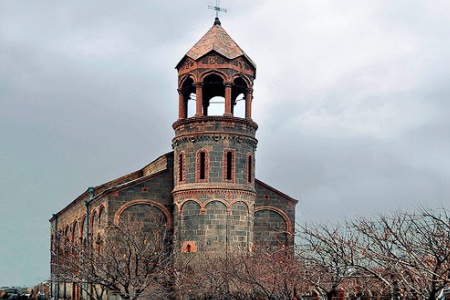 При содействии президента Армении в церкви Св. Месропа Маштоца отреставрирована фреска