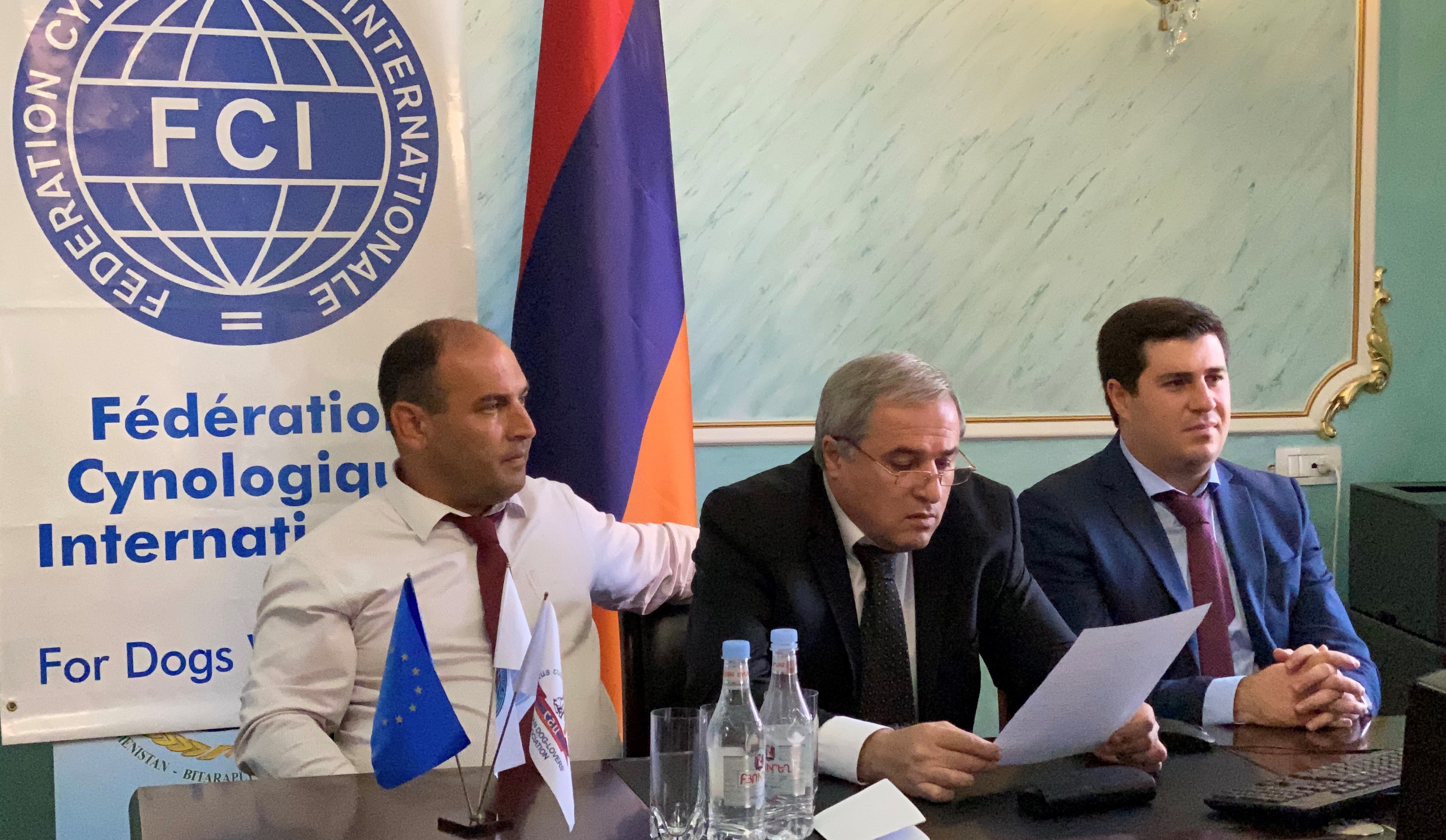 Армянские кинологи приняли участие в работе учредительного заседания Ассоциации «Туркменские алабаи»